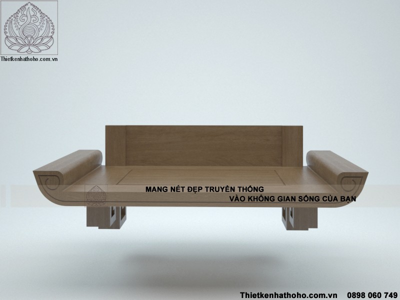 mẫu bàn thờ hiện đại BTT - 03 gỗ Gụ