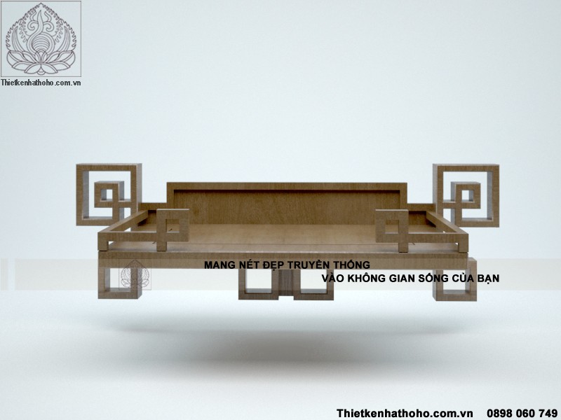 Hình ảnh mẫu bàn thờ treo tường hiện đại BTT 08 phù hợp với không gian nhỏ 